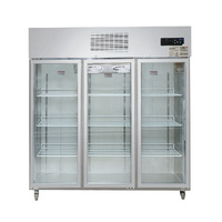 Thermaster Three Door Upright Display Freezer - SUFG1500