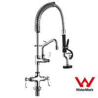 Sunmixer Pre Rinse Unit with Add-on Faucet and 152mm Swing Nozzle T98001MN-2