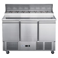FED-X Three Door Salad Prep Fridge - XGNS1300D
