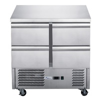 FED-X Four Drawer Compact Workbench Fridge - XGNS900-4D