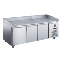 FED-X Three Door Standard Saladette On Castors XPZ3600TN