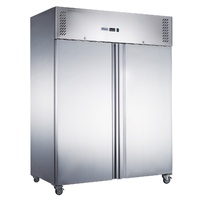 FED-X S/S Two Full Door Upright Fridge - XURC1200SFV