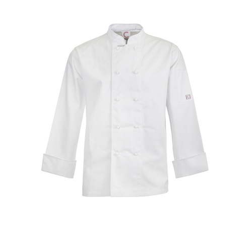 ChefsCraft Classic Chef Jacket L/S White(Size:XS)