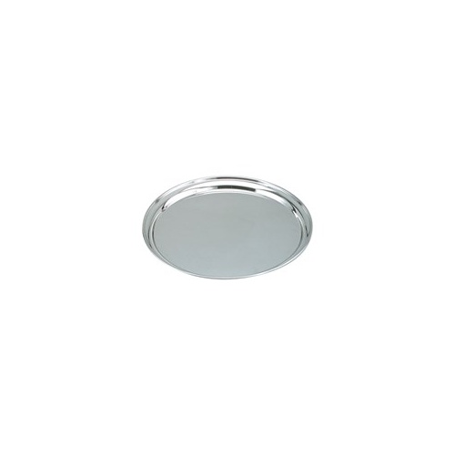 Tray-Round Stainless Steel 400mm