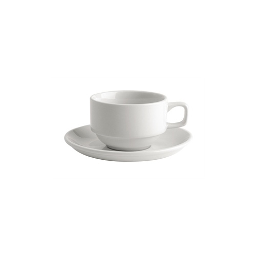 Bistro Stackable Tea Cup 160ml - Qty 6