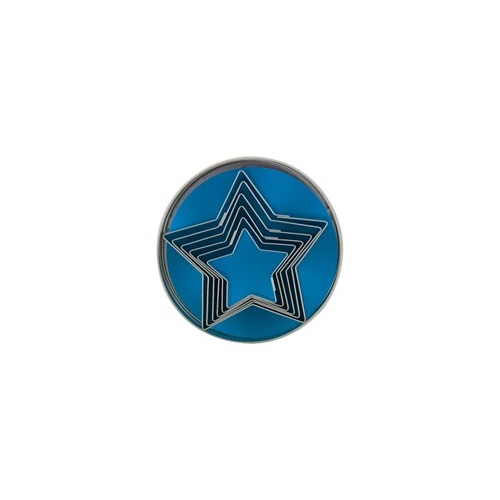Cutter Set - Stainless Steel Star 6pcs Size: 45 - 90mm - Set