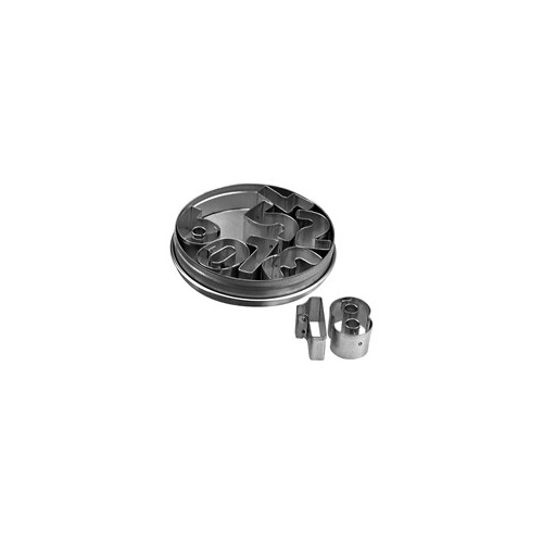 Cutter Set - Number 9pcs Size: 35mm - Set