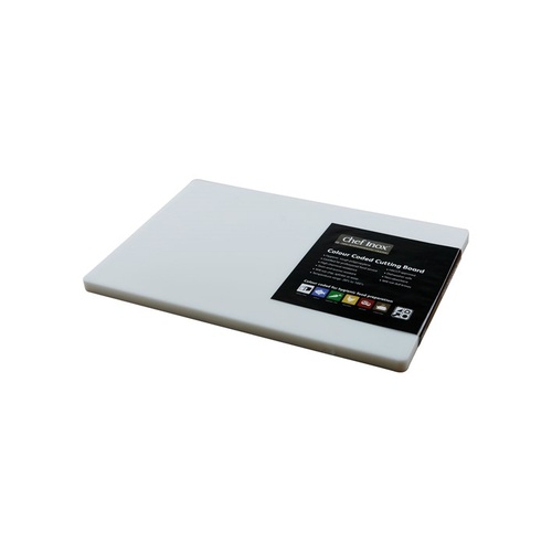 White Polypropylene Cutting Board - 300x450x20mm
