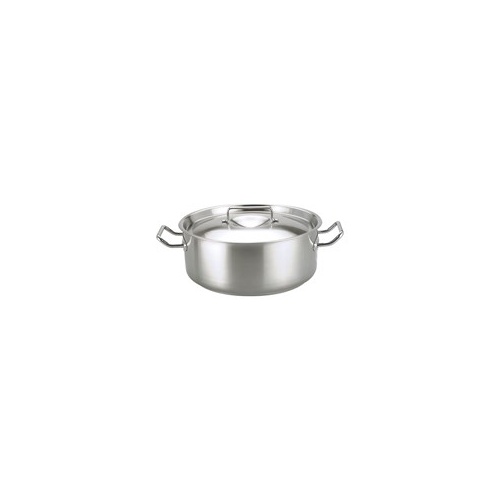 Chef Inox Elite Casserole 12.0Lt 320x150mm with Lid