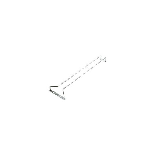 Glass Hanger - 600mm Chrome Plate