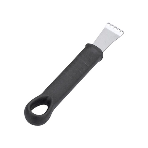 Lemon Zester Black S/S Head Black Handle