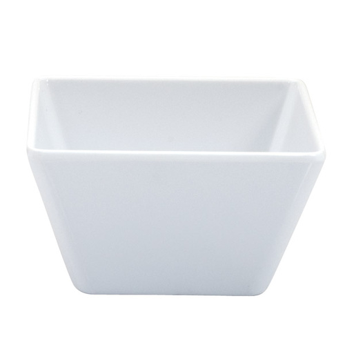 Melamine Square Bowl 130x130x70mm - Black