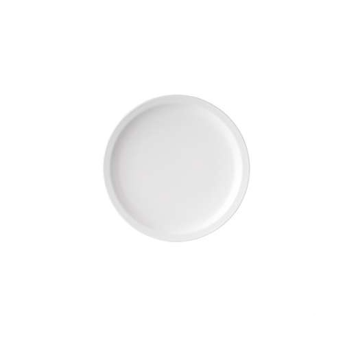 Melamine Round Plate White 250mm (Narrow Rim)