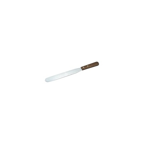 Spatula - Stainless Steel 300x44mm 12" Wood Handle
