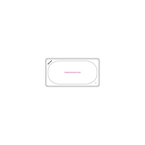 Gastronorm Pan - Stainless Steel  1/4 Size 65mm
