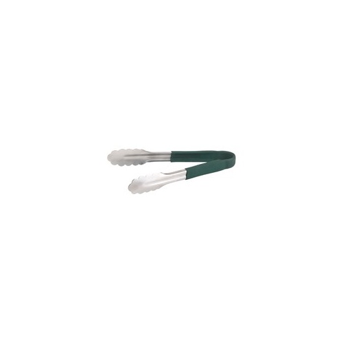 Tong - Utility Stainless Steel 230mm Green