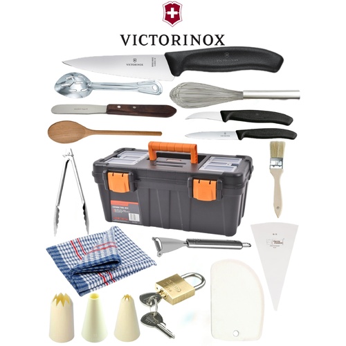 Student Chef Tool Kit + 25cm Victorinox Cooks Knife