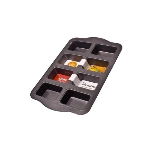 Non Stick 8 Cup Mini Loaf Pan