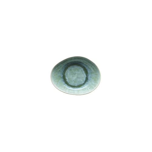 Vilamoura Verde Reactive Oval Bowl Flared 205x165x20mm