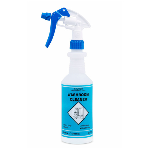 Colour Coded 500ml Trigger Spray Bottle - Window Cleaner