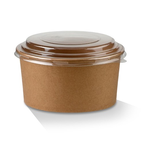 Raised PET Lid 185mm