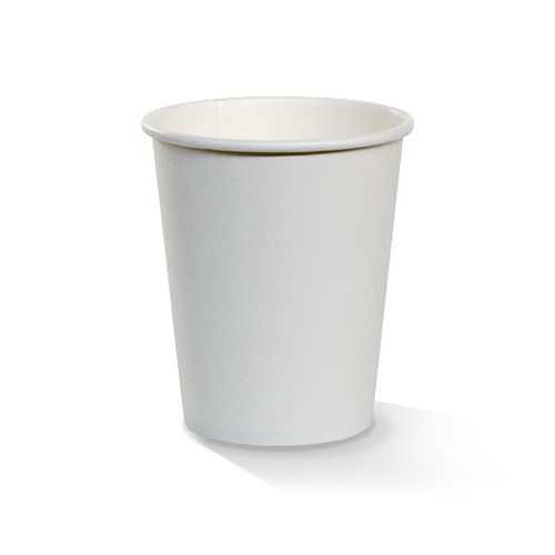 6oz PE Lined SW Cup/Plain White 80mm