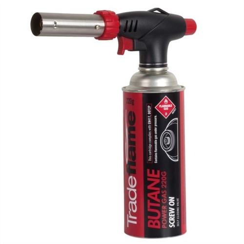 Tradeflame Pro Heat Blow Torch Kit with Butane Cartridge 220g
