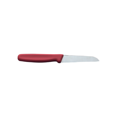 IVO Paring Knife 90mm - HACCP Raw Meats (Red)