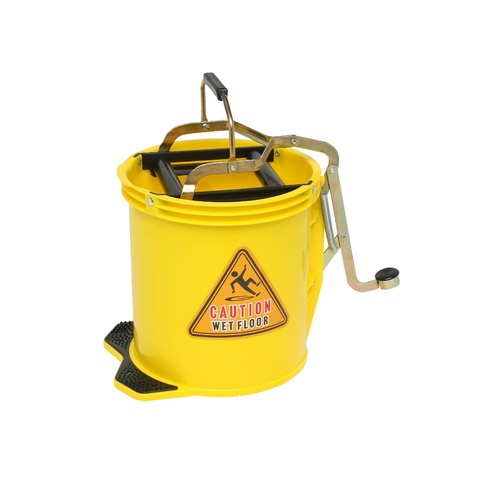 Edco 16 Litre Wringer Bucket - Yellow