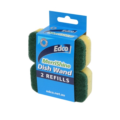 Edco Merrishine Dish Wand Refill - 2Pk 