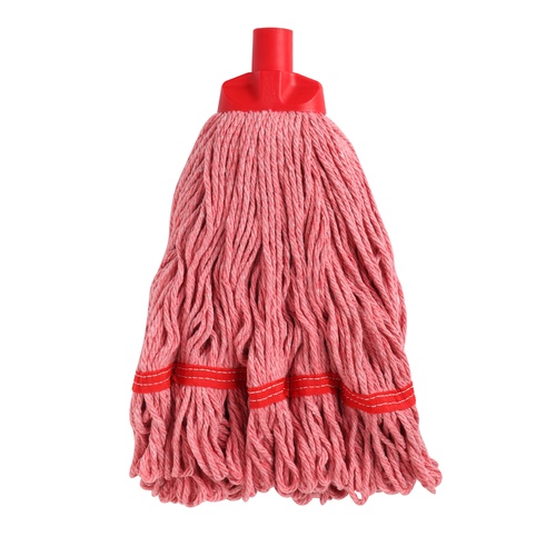Edco Enduro Round Mop - Red 