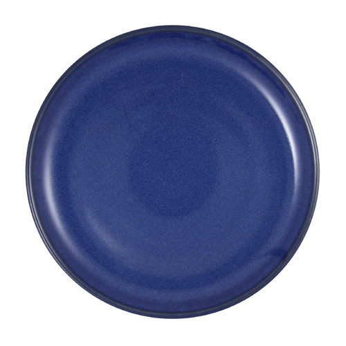 Artistica Round Plate-220mm Rolled Edge Reactive Blue