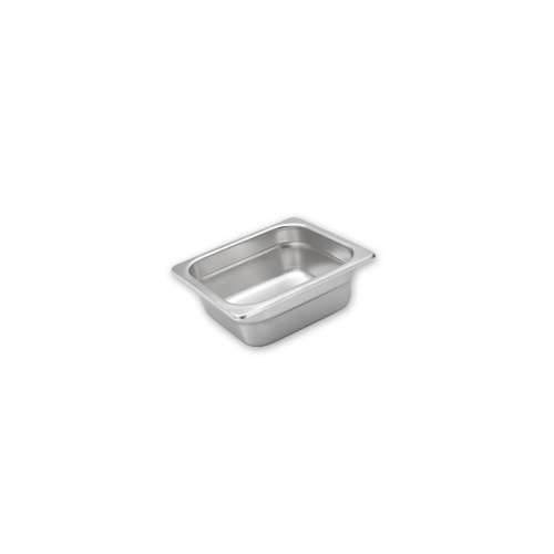 Gastronorm Stainless Steel Pans - 1/6 Size 100mm