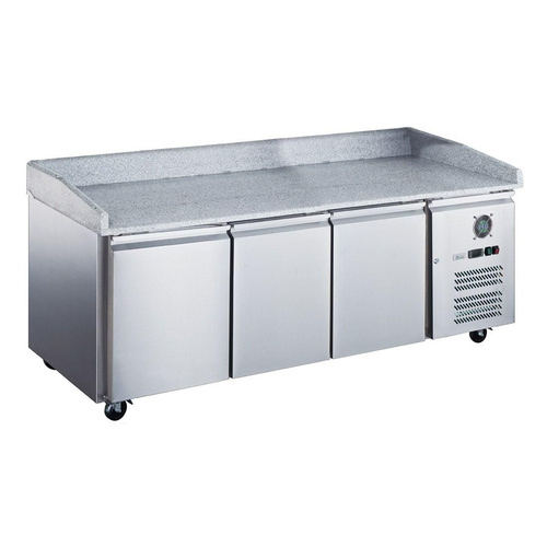 FED-X Three Door Standard Saladette On Castors XPZ3600TN